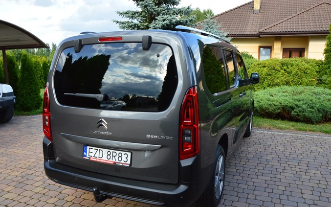 Citroen Berlingo cena 84500 przebieg: 130197, rok produkcji 2020 z Ostrowiec Świętokrzyski małe 121